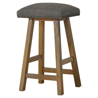 multi tweed bar stool kitchen home furniture