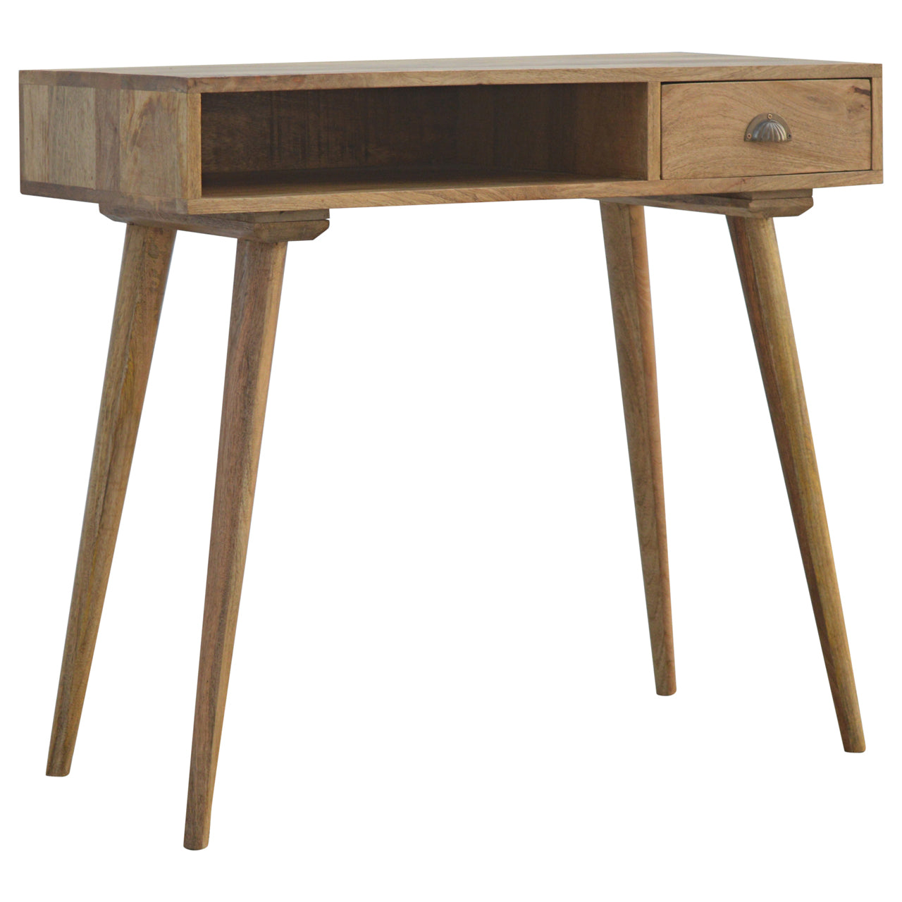 Solid Wood Solid Wood Writing Desk with Open Slot