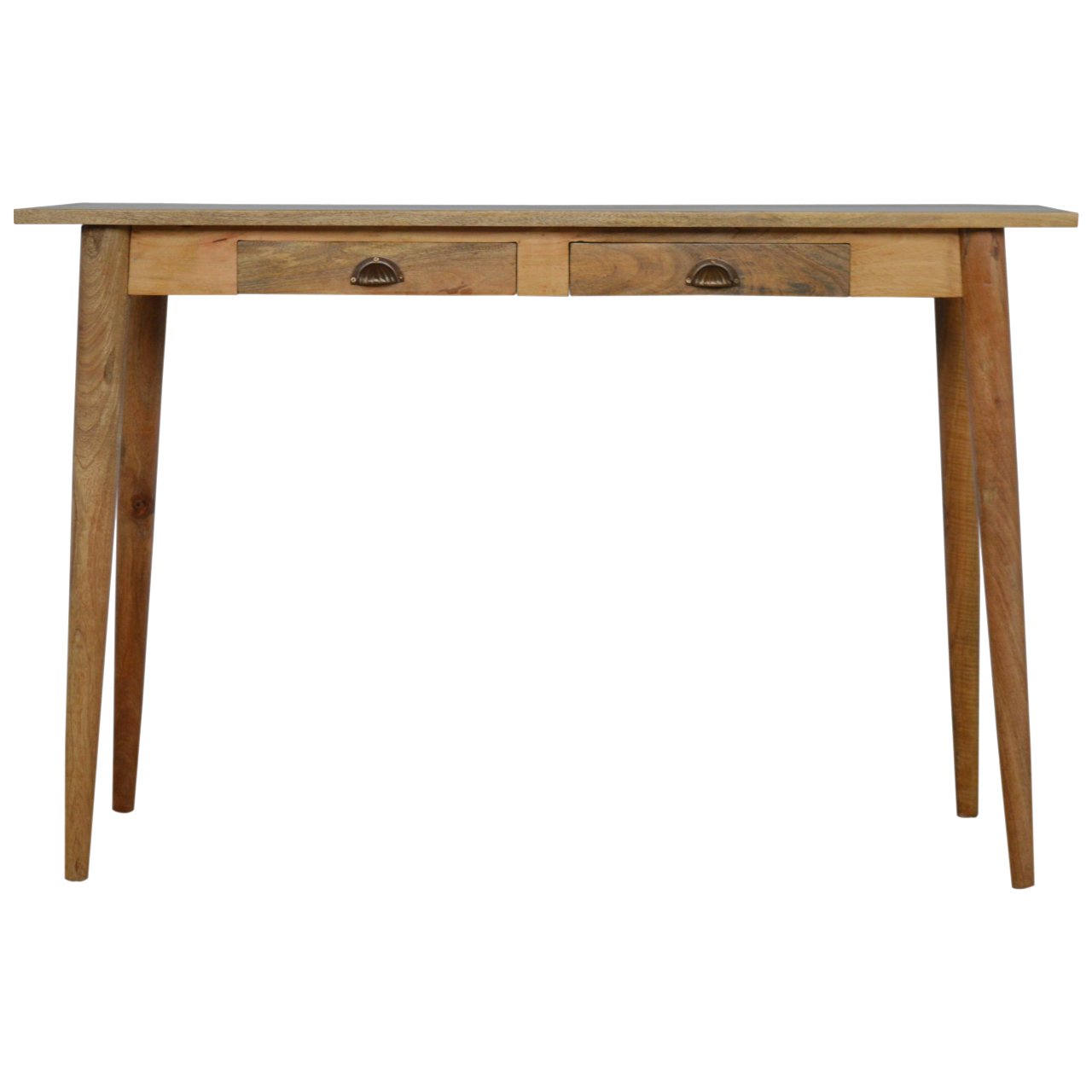 nordic style writing desk with 2 drawers