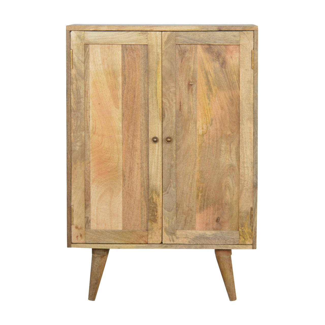 Solid Wood Nordic Style Wine Cabinet