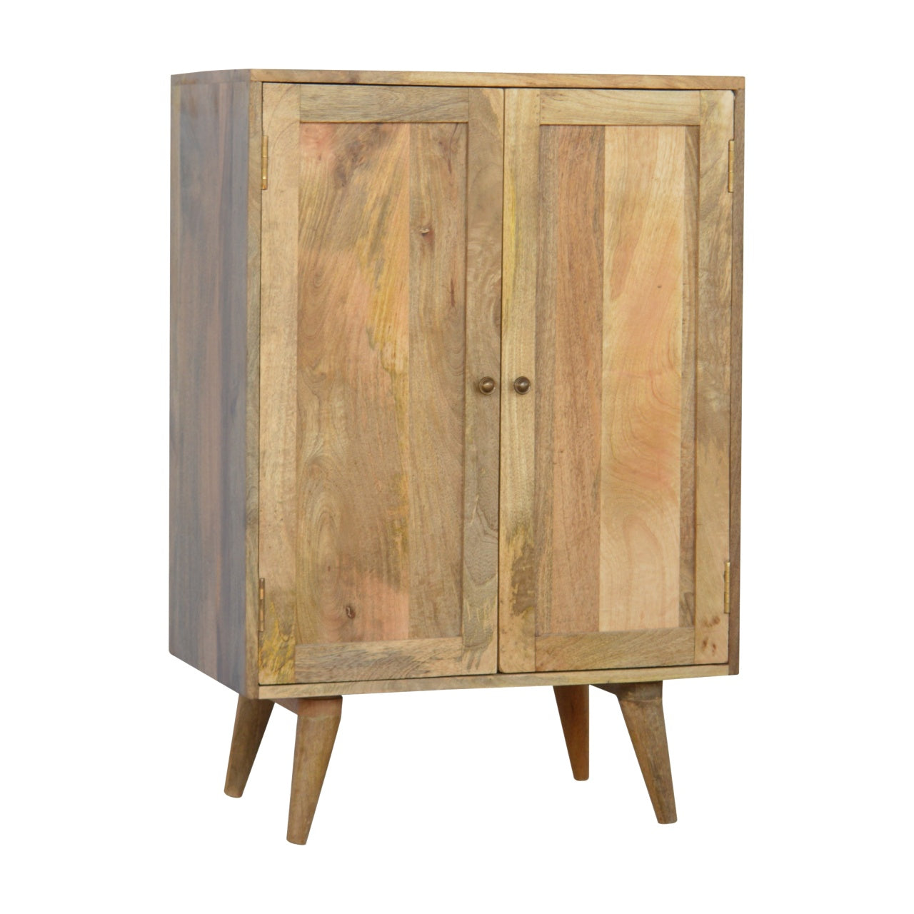 Solid Wood Nordic Style Wine Cabinet