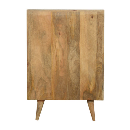 Solid Wood Nordic Style Wine Cabinet