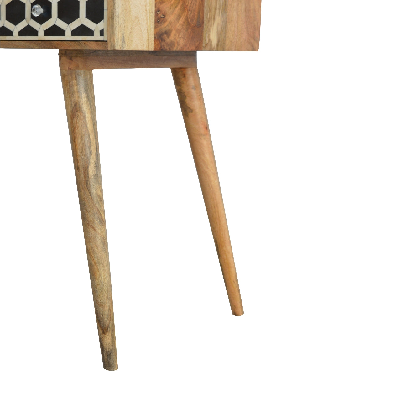 Solid Wood Bone Inlay Console Table