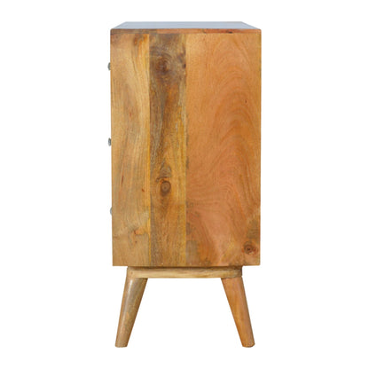 Solid Wood Bone Inlay Chest