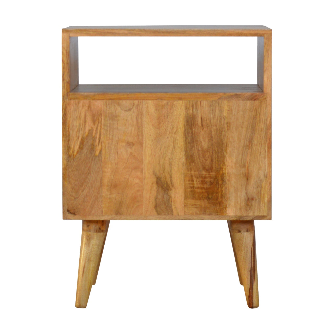 Solid Wood Prima Bedside with Open Slot
