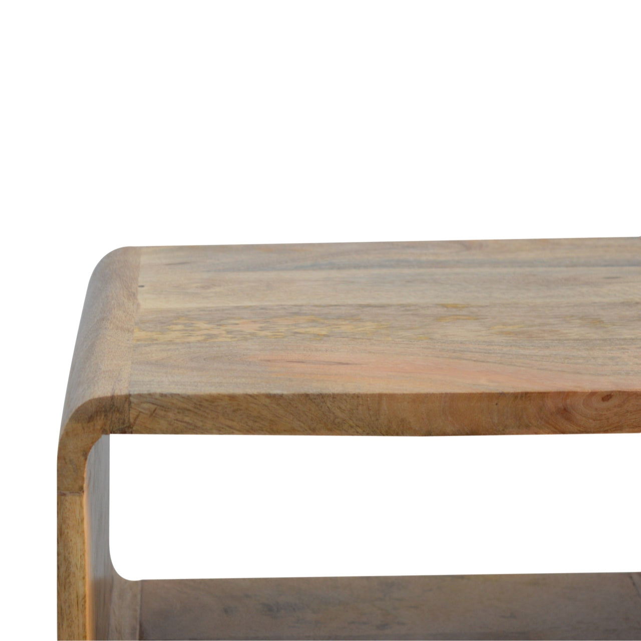 Solid Wood Nordic Style Open Bedside