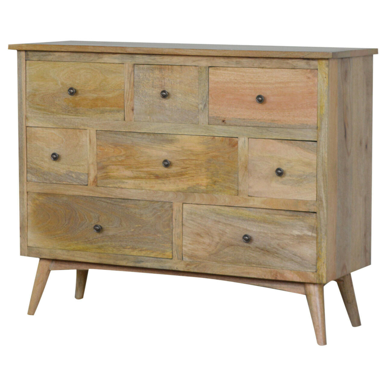 Solid Wood Nordic Style Chest of 8 Drawers