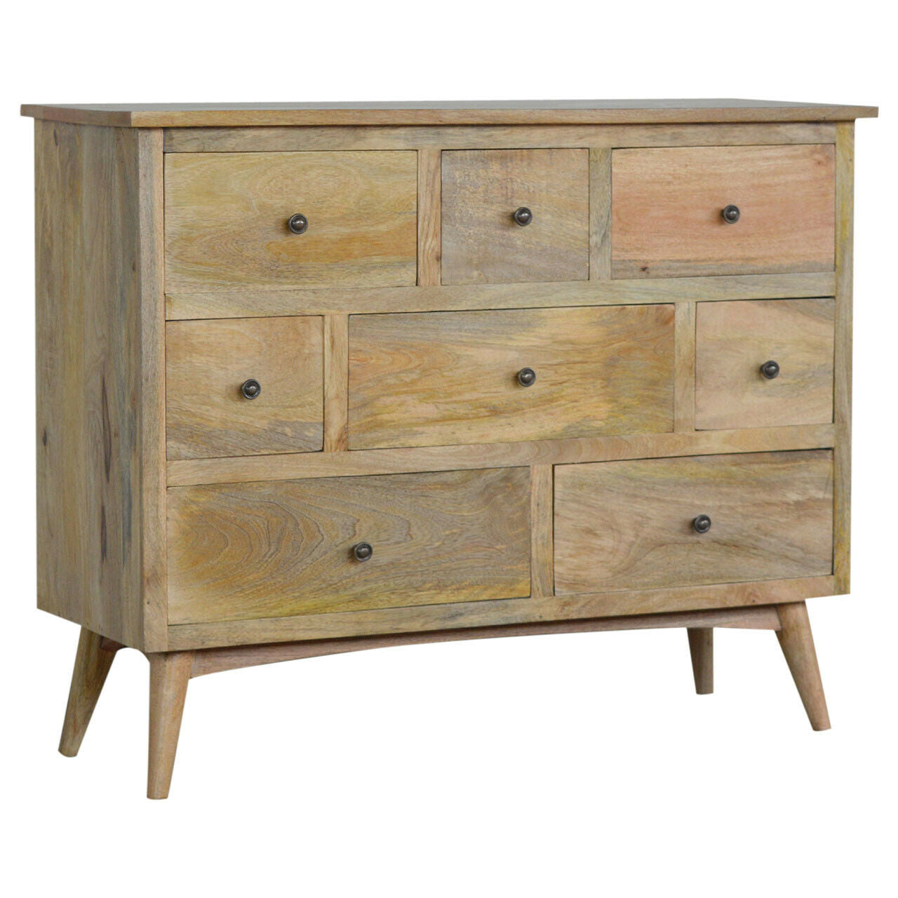 Solid Wood Nordic Style Chest of 8 Drawers
