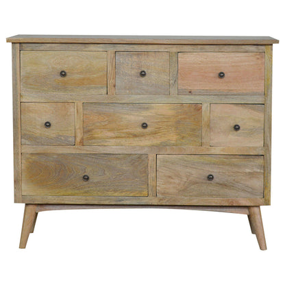 Solid Wood Nordic Style Chest of 8 Drawers