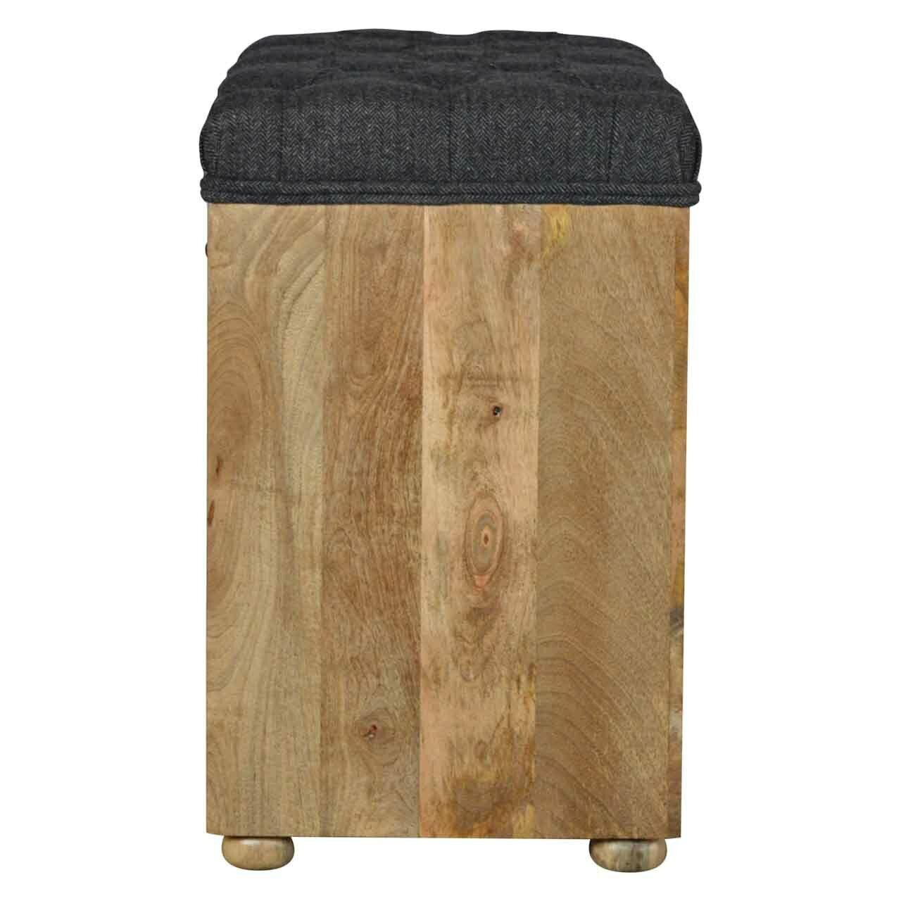 Solid Wood Shoe Storage Bench