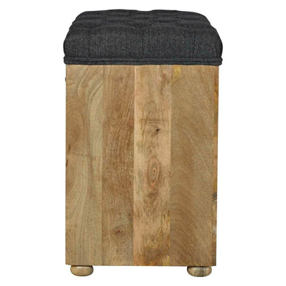 Solid Wood Shoe Storage Bench